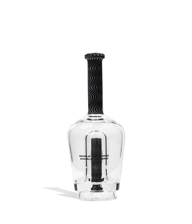 idab puffco peak worked glass attachment black white back