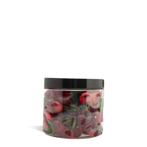 1000mg Cherries Just CBD Candy on white background