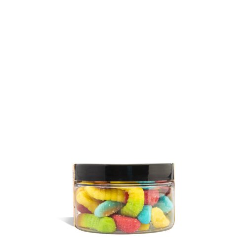 250mg Sour Worms Just CBD Candy on white background