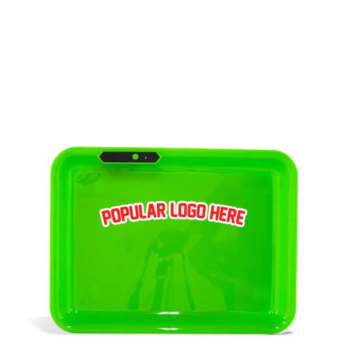 Green LED Light Up Tray Ultra on white background