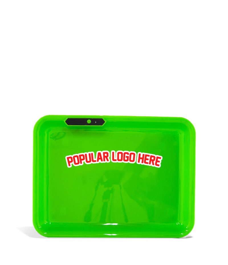 Green LED Light Up Tray Ultra on white background