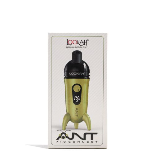 lookah ant wax pen neon green packaging