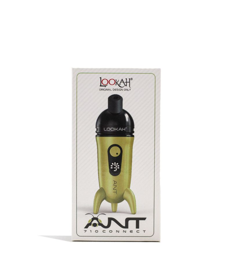 lookah ant wax pen neon green packaging