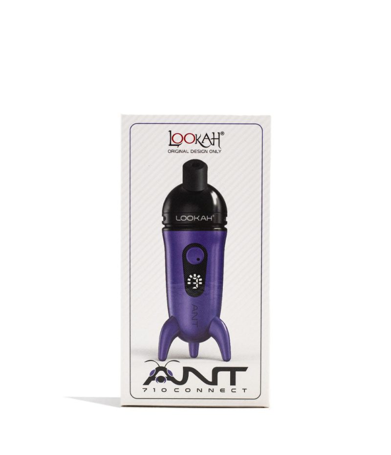 lookah ant wax pen purple packaging