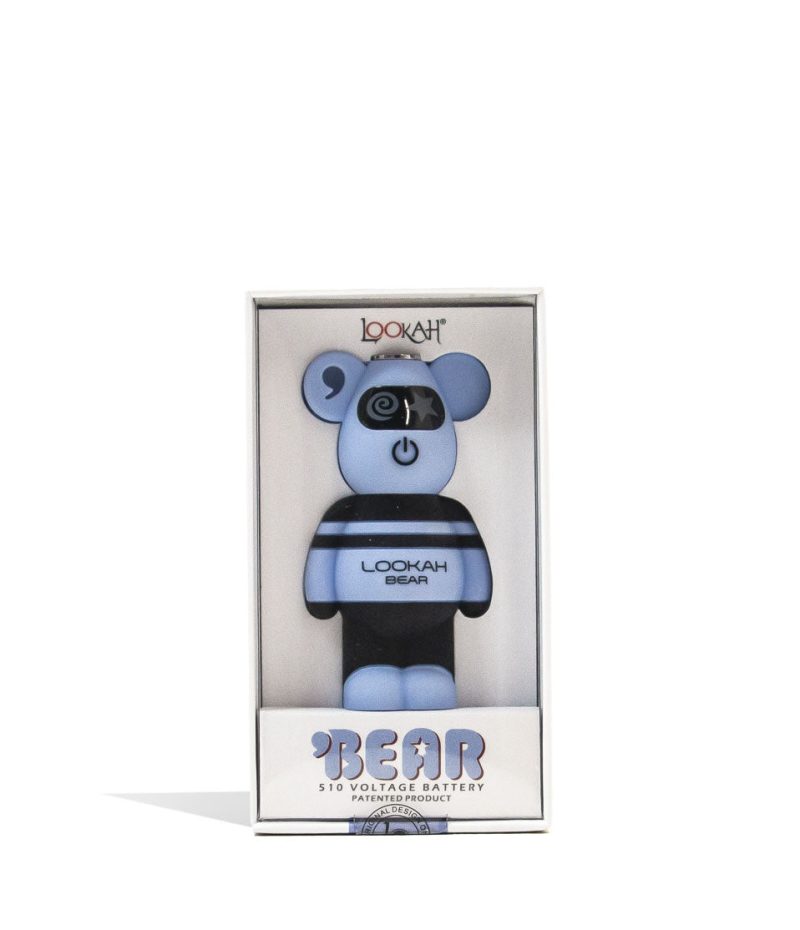 lookah bear cartridge vaporizer aqua teal packaging