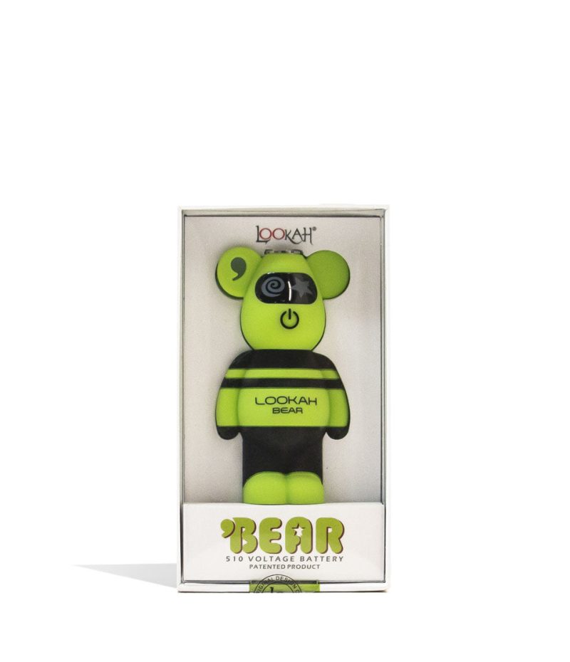 lookah bear cartridge vaporizer green packaging