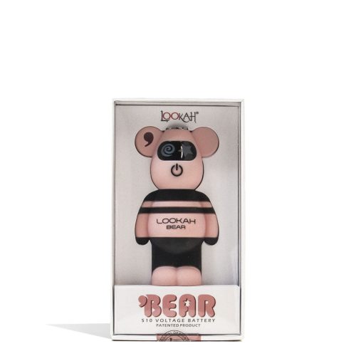 lookah bear cartridge vaporizer pink packaging