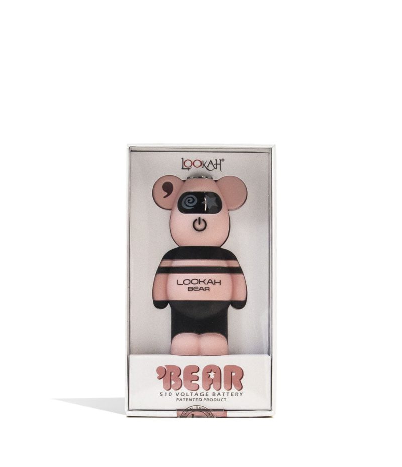 lookah bear cartridge vaporizer pink packaging