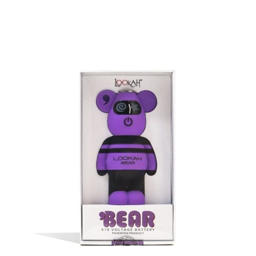 lookah bear cartridge vaporizer purple packaging