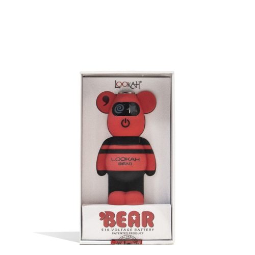 lookah bear cartridge vaporizer red packaging