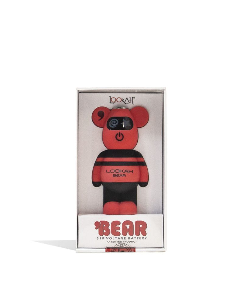 lookah bear cartridge vaporizer red packaging