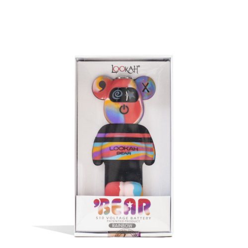 lookah bear limited edition cartridge vaporizer pink tiedye packaging