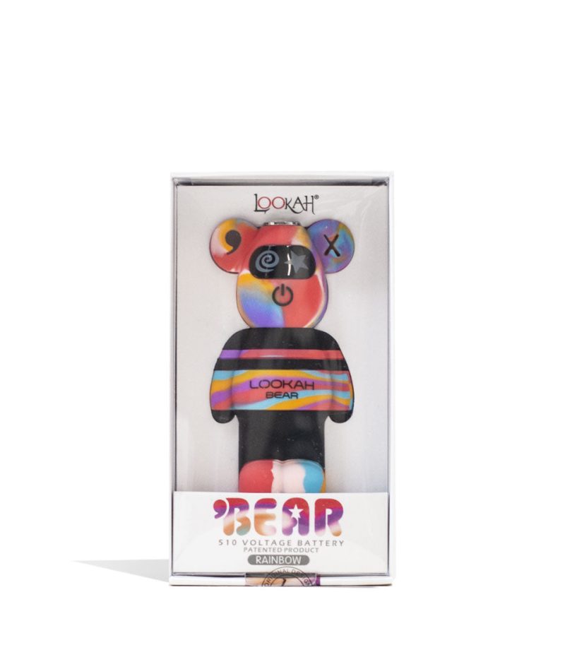 lookah bear limited edition cartridge vaporizer pink tiedye packaging