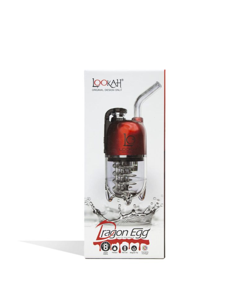 lookah dragon egg e rig red packaging