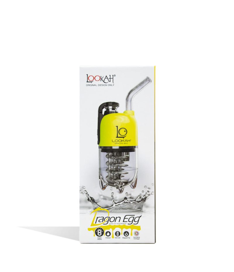 lookah dragon egg e rig yellow packaging