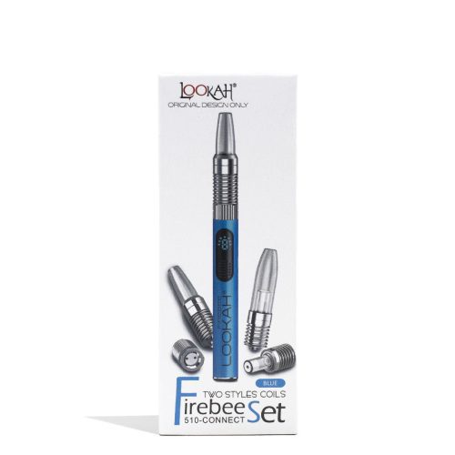 lookah firebee 510 vape kit blue packaging