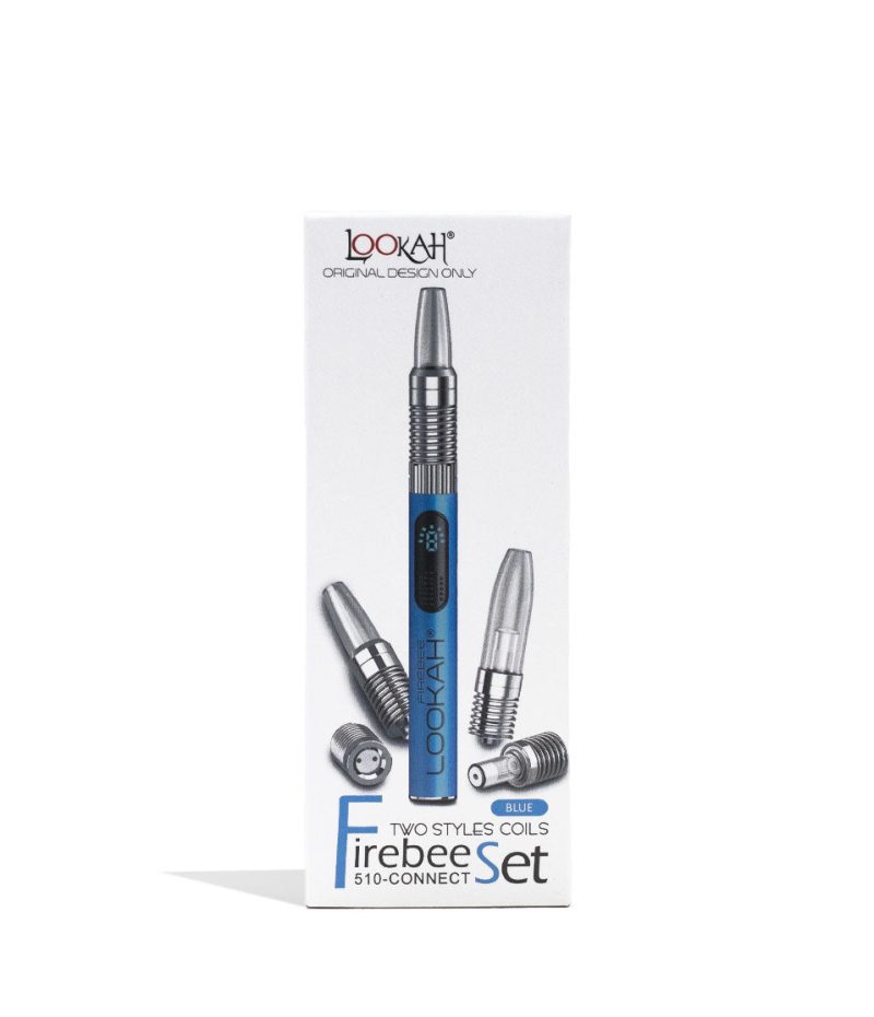 lookah firebee 510 vape kit blue packaging