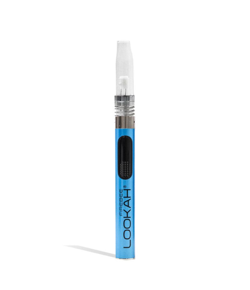 Blue Lookah Firebee 510 Vape Kit Type A Front View on White Background