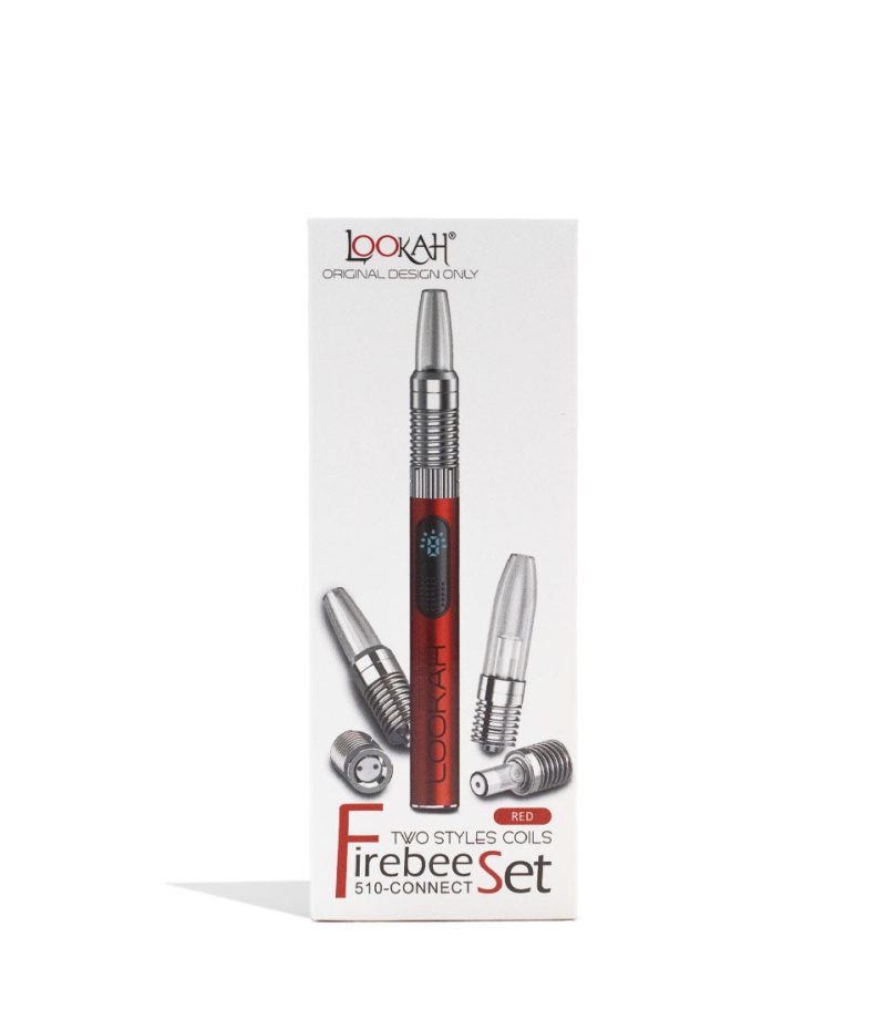 lookah firebee 510 vape kit red packaging