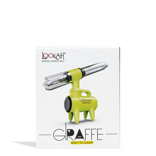 lookah giraffe electric nectar collector neon green packaging