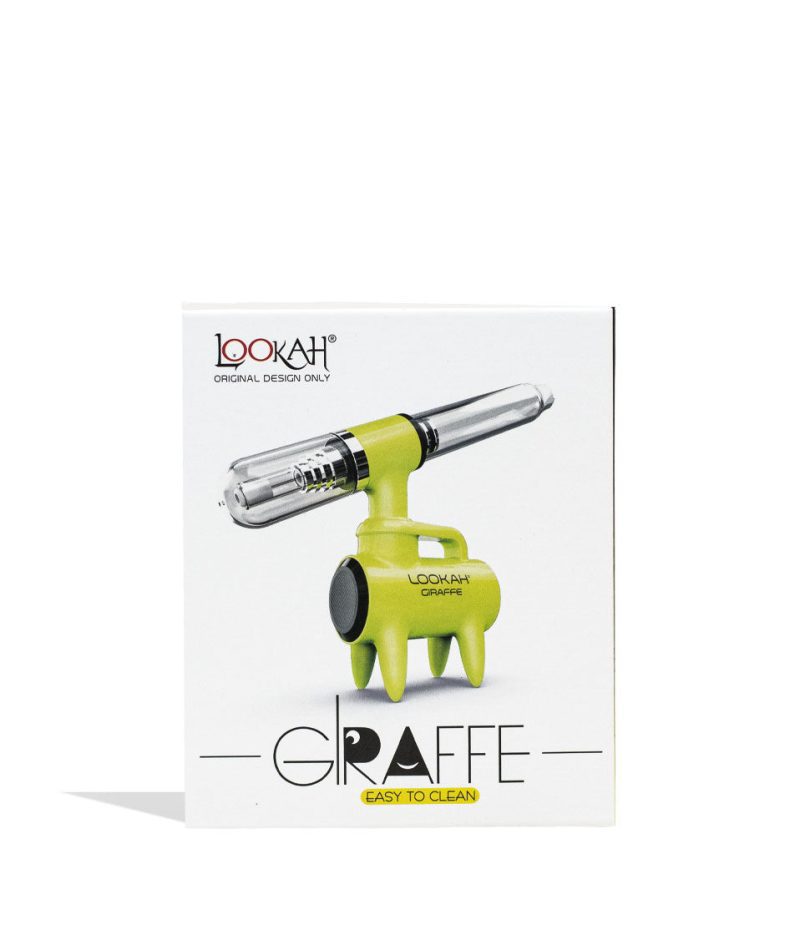 lookah giraffe electric nectar collector neon green packaging