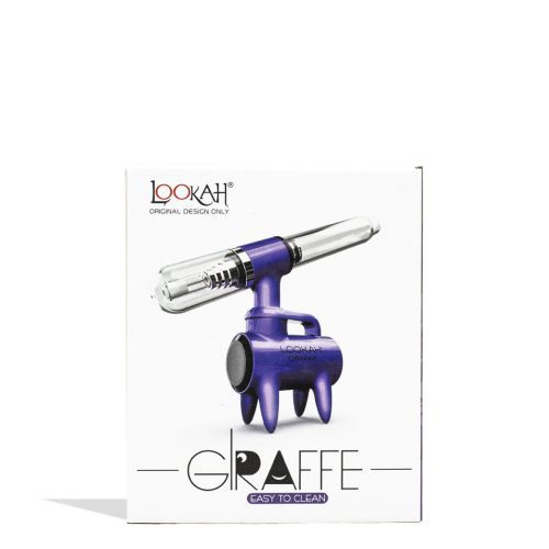 lookah giraffe electric nectar collector purple packaging