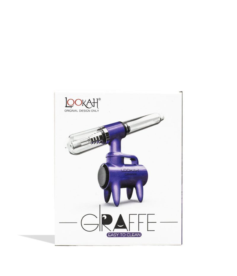 lookah giraffe electric nectar collector purple packaging