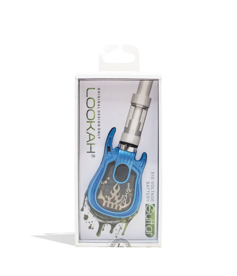 lookah guitar 510 voltage battery blue packaging