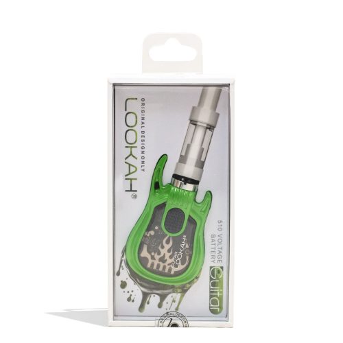 lookah guitar 510 voltage battery green packaging