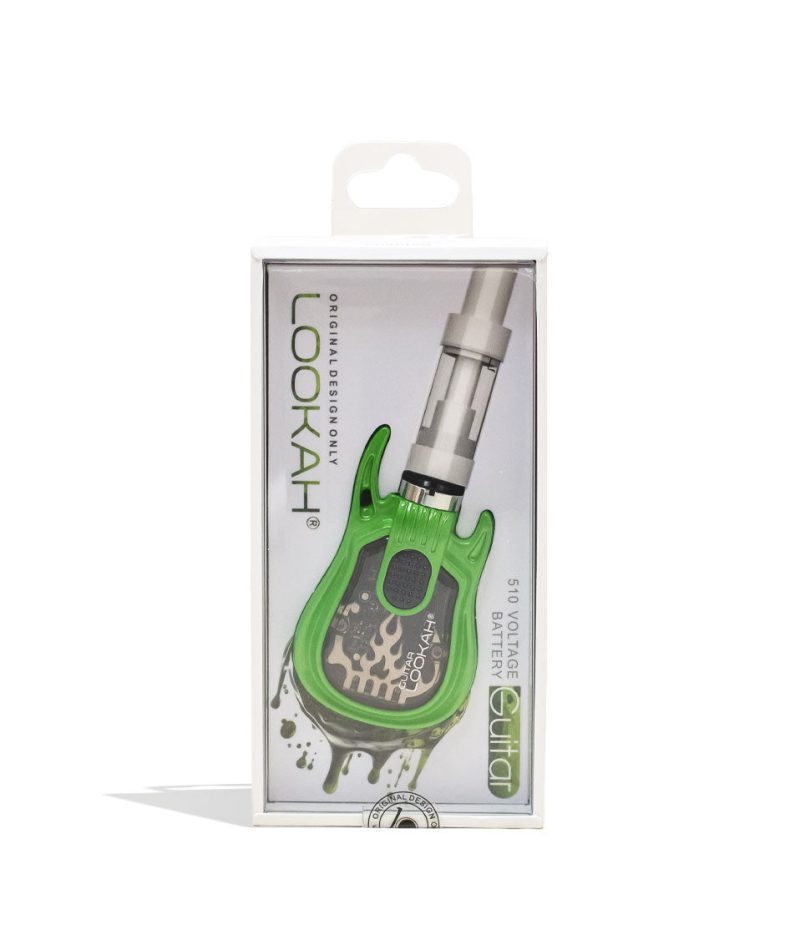 lookah guitar 510 voltage battery green packaging