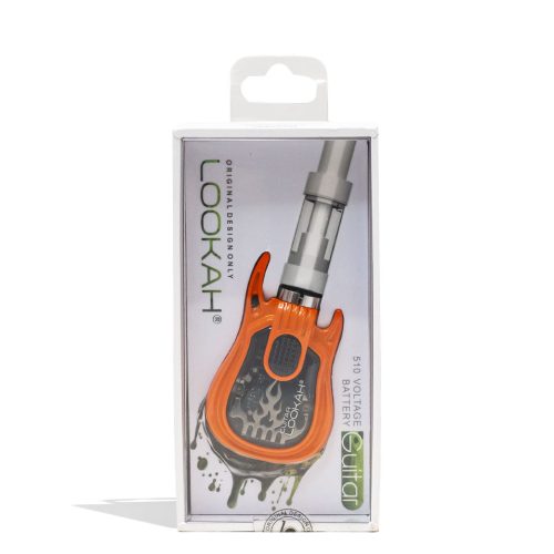 lookah guitar 510 voltage battery orange packaging