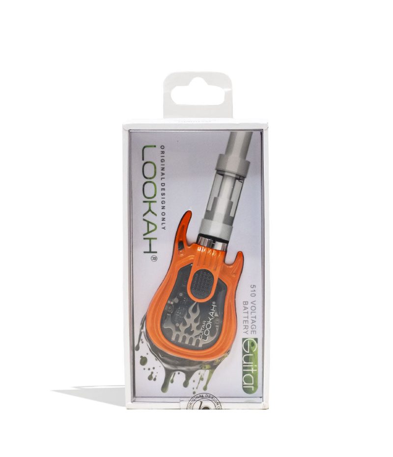 lookah guitar 510 voltage battery orange packaging