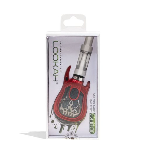 lookah guitar 510 voltage battery red packaging