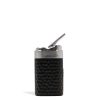 Black Lookah Python Wax Vaporizer Front View on White Background