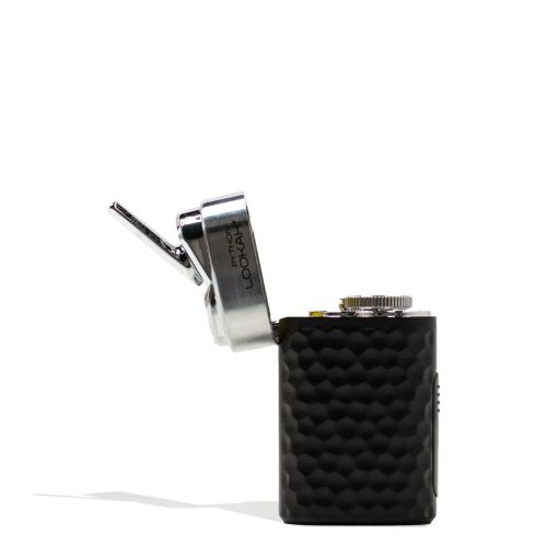 lookah python wax vaporizer black open