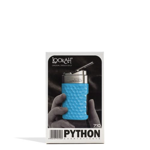 lookah python wax vaporizer blue packaging