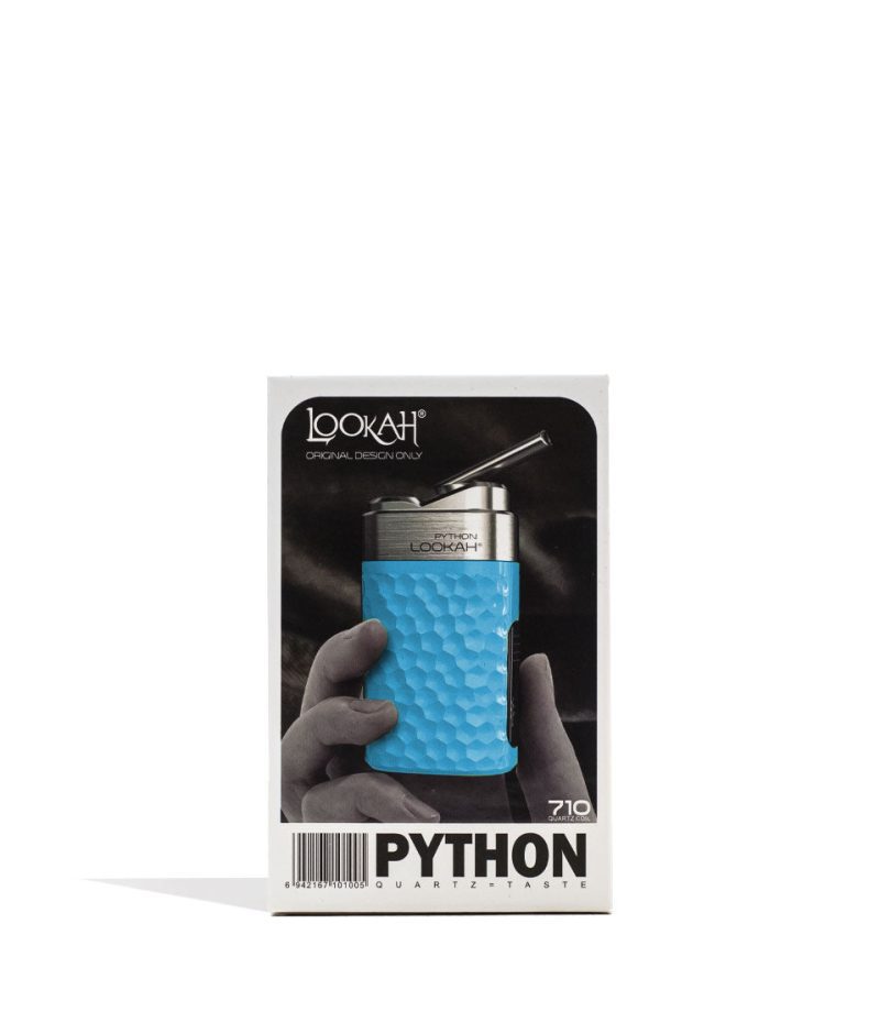 lookah python wax vaporizer blue packaging