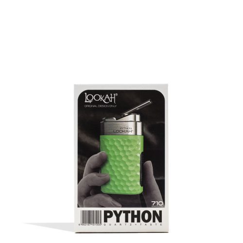 lookah python wax vaporizer green packaging