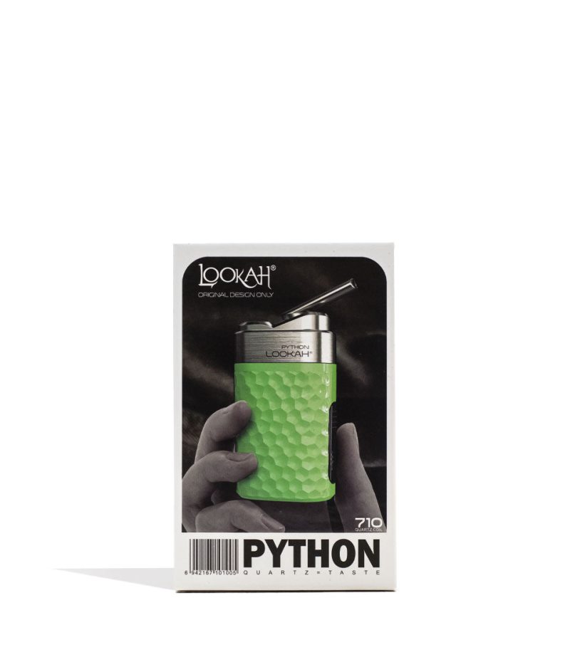 lookah python wax vaporizer green packaging