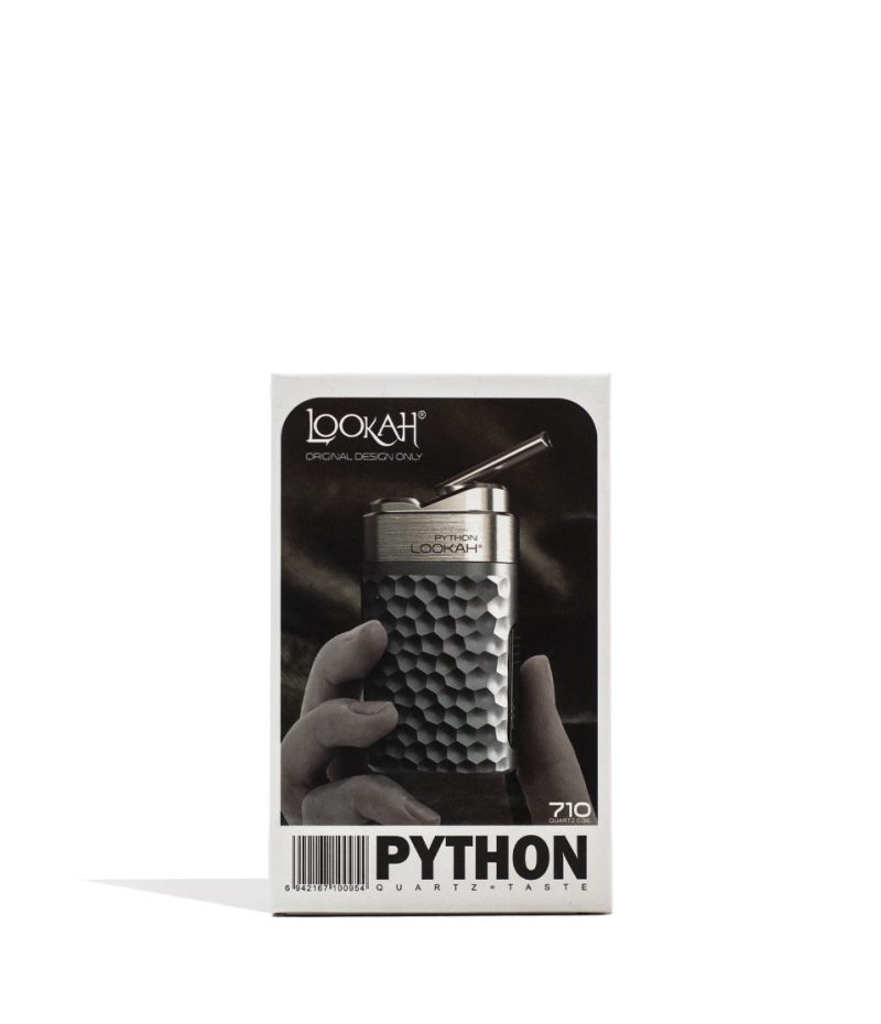 lookah python wax vaporizer grey packaging