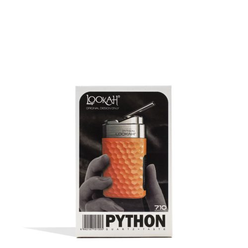 lookah python wax vaporizer orange packaging