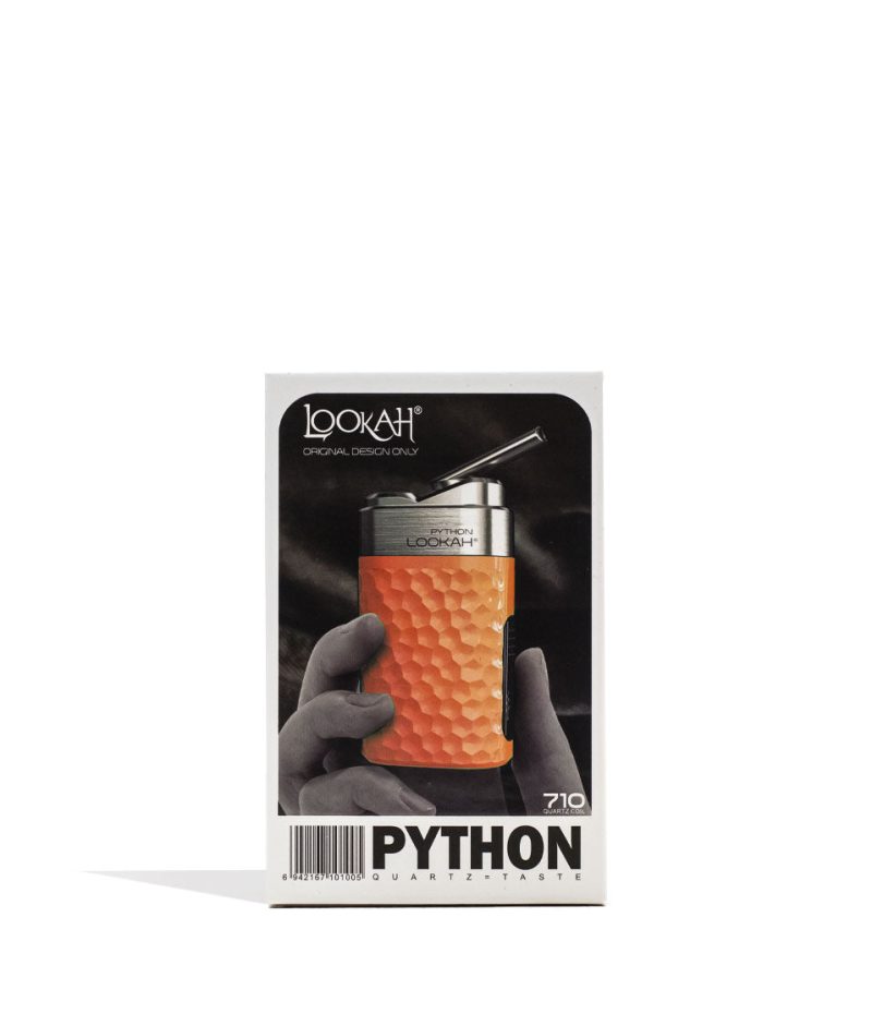 lookah python wax vaporizer orange packaging