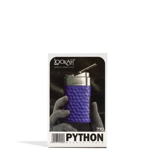 lookah python wax vaporizer purple packaging