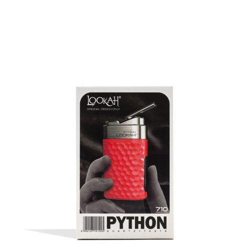 lookah python wax vaporizer red packaging