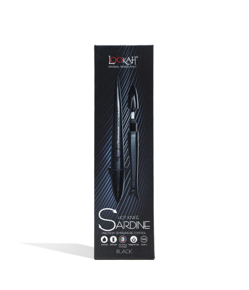 lookah sardine hot knife black packaging