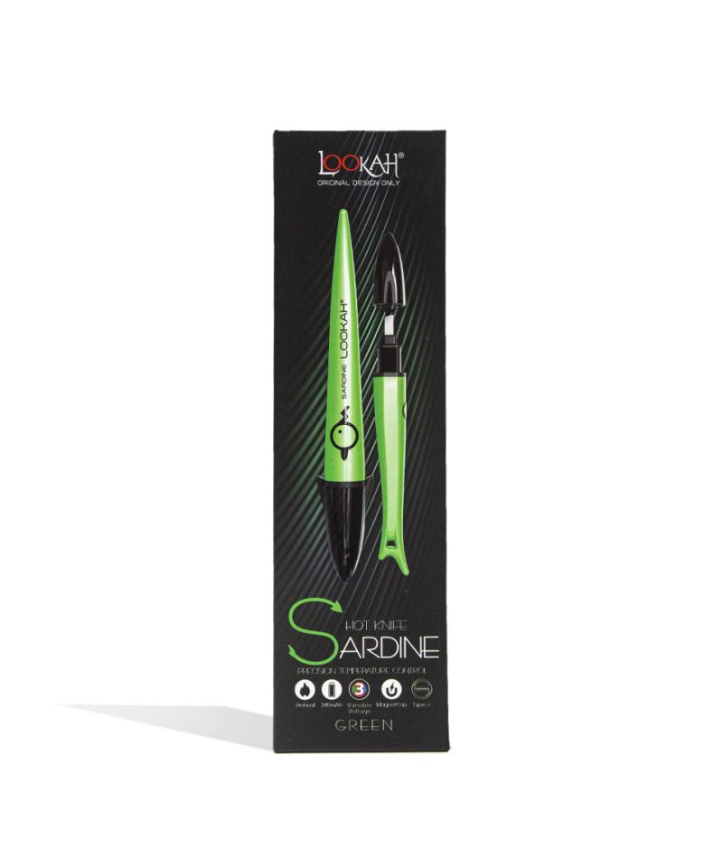 lookah sardine hot knife green packaging