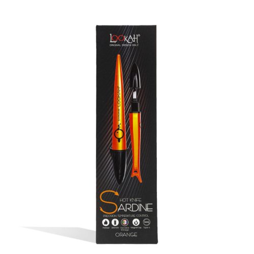 lookah sardine hot knife orange packaging