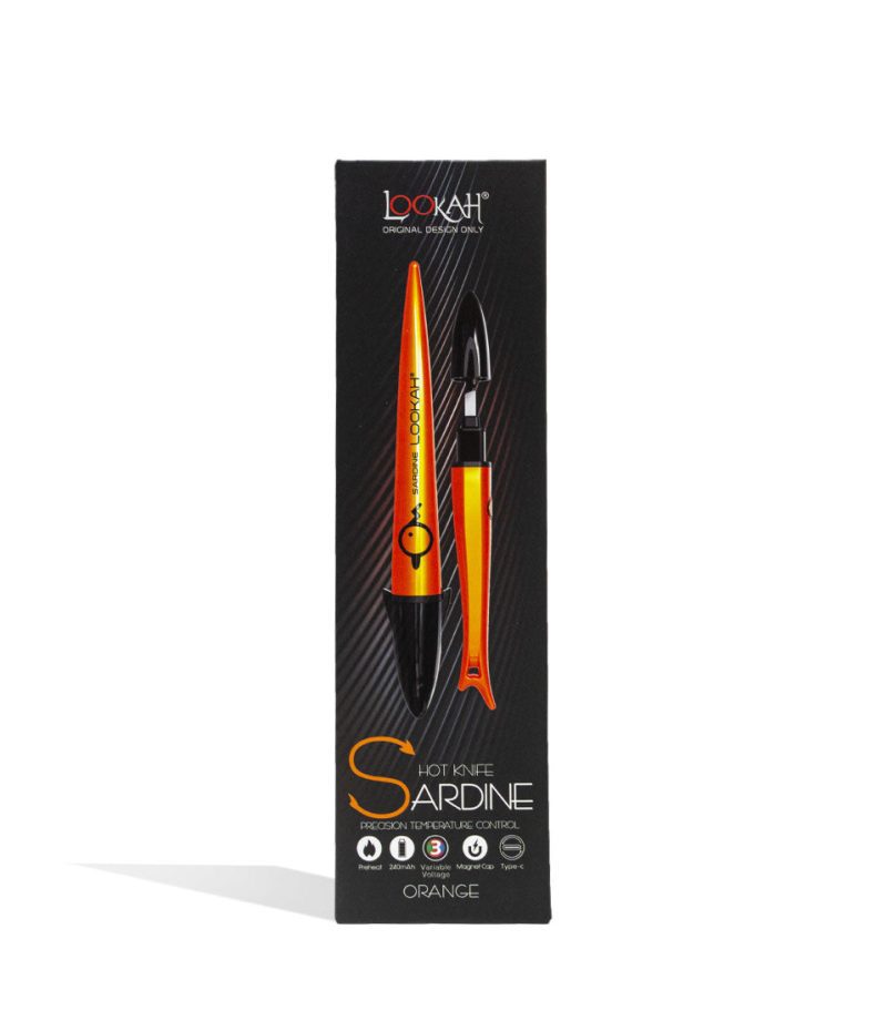 lookah sardine hot knife orange packaging