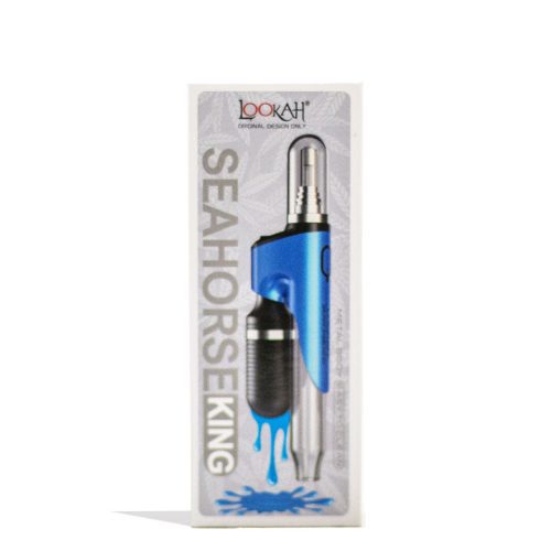 lookah seahorse king electric nectar collector blue packaging