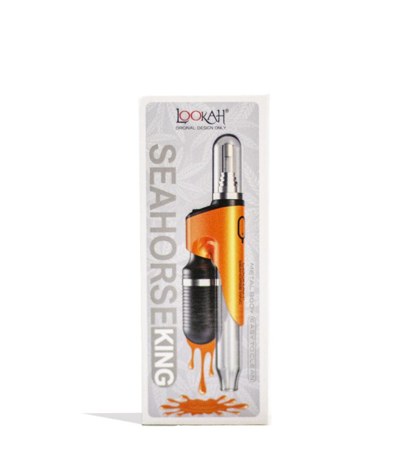 lookah seahorse king electric nectar collector orange packaging